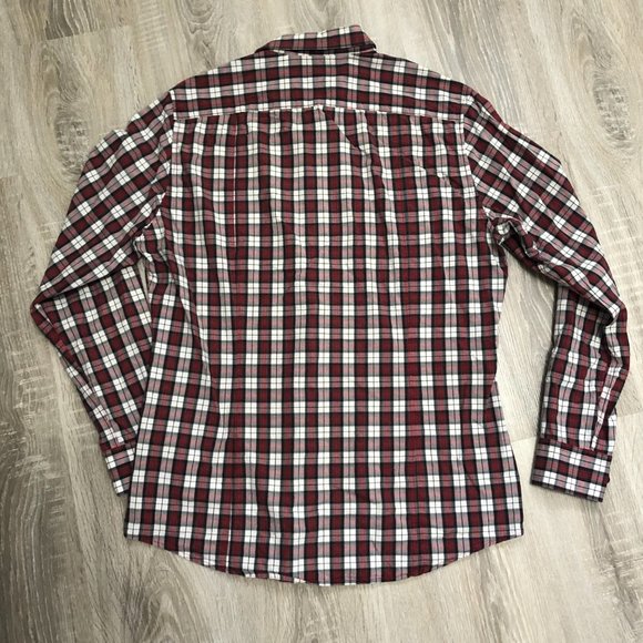H&M Men's Plaid Button Down Shirt M - Picture 4 of 4